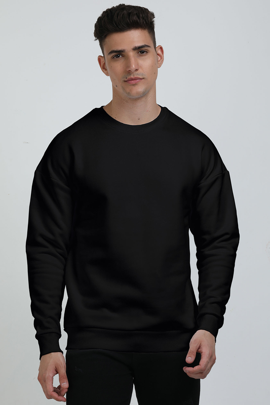 Oversized Heavy weight sweatshirt Black