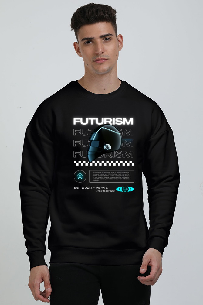 Futurism Sweatshirt Oversized