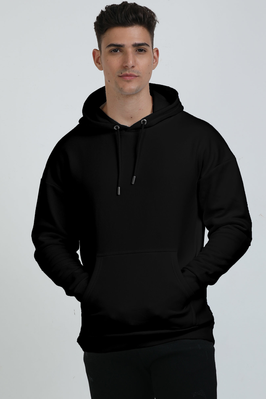 Oversized Hooded Sweatshirt Black