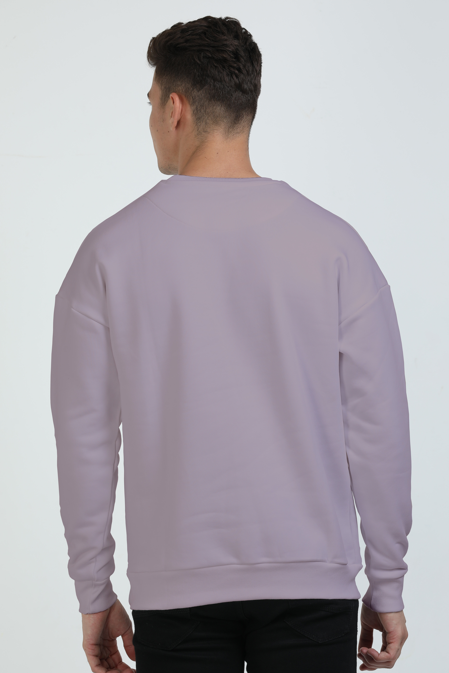 Men Oversized Sweatshirt Lavendar